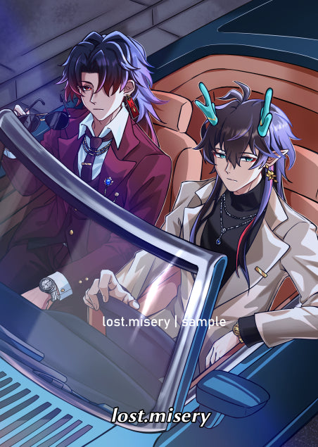 Honkai Star Rail RenHeng Print