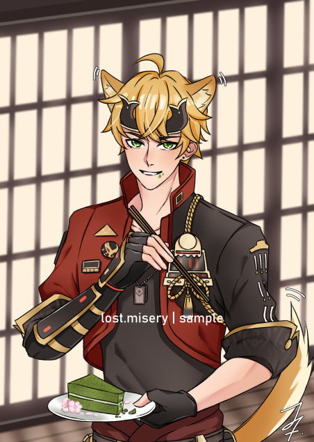 Genshin Impact Thoma Print