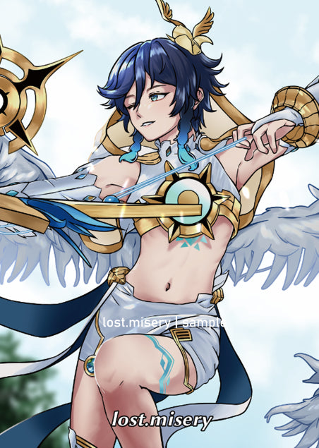 Genshin Impact Archon Venti Print